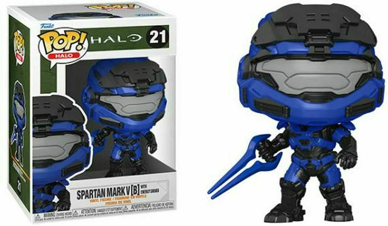 Funko Halo Infinite - Mark V [B] with Blue Energy Sword-0